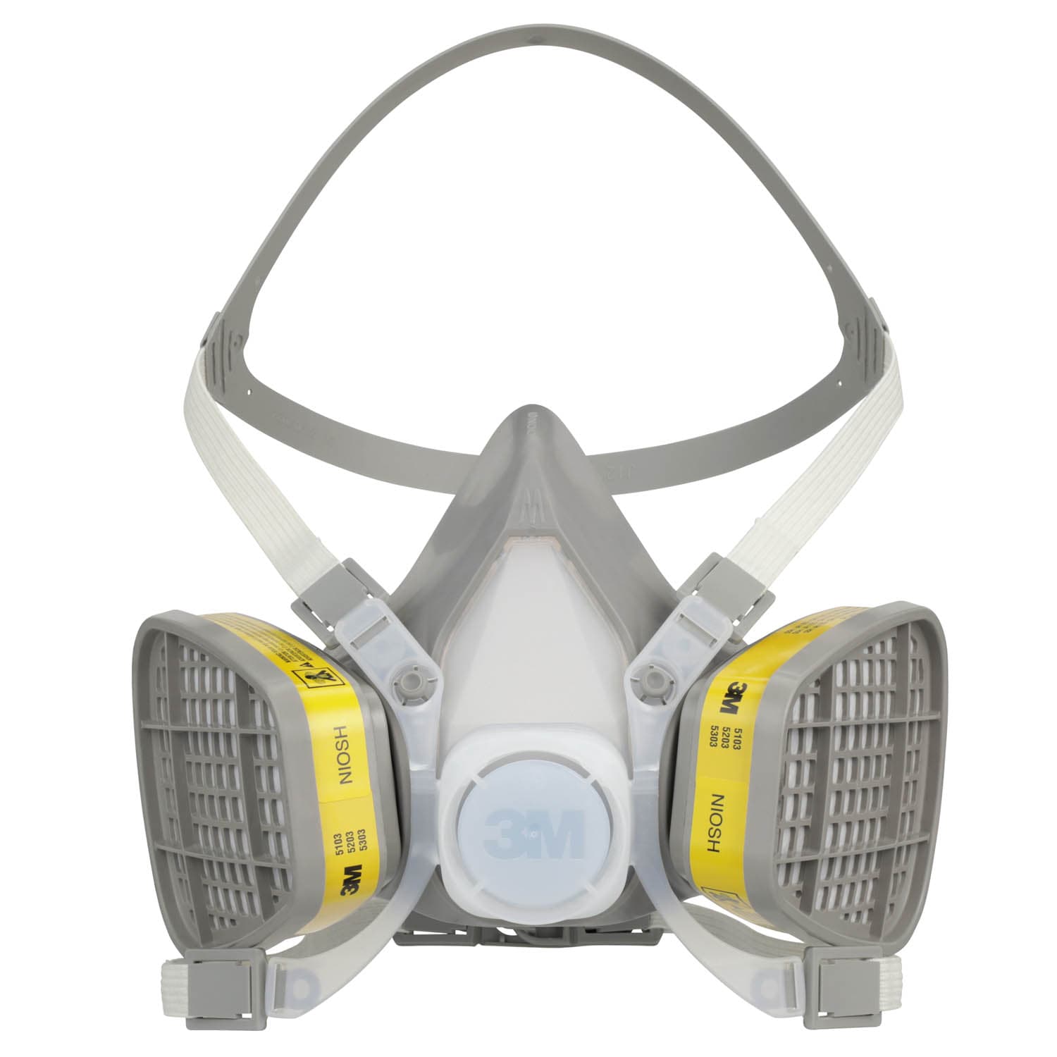 3M Half Facepiece Disposable Respirator Assembly 5203, Organic Vapor/Acid Gas_1