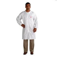 3M Disposable Lab Coat with Zip 4440-XXL White