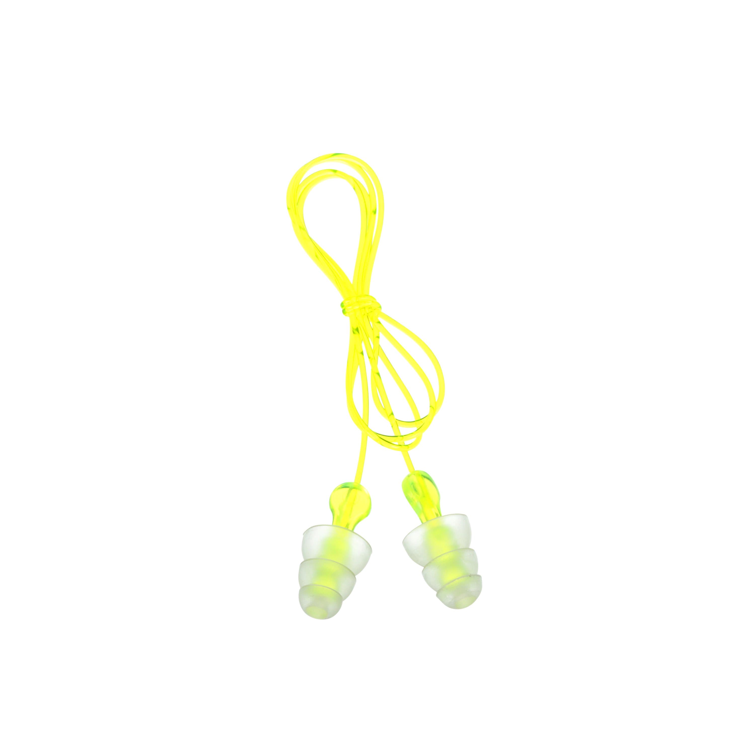 3M Tri-Flange Earplugs P3000, Corded_16