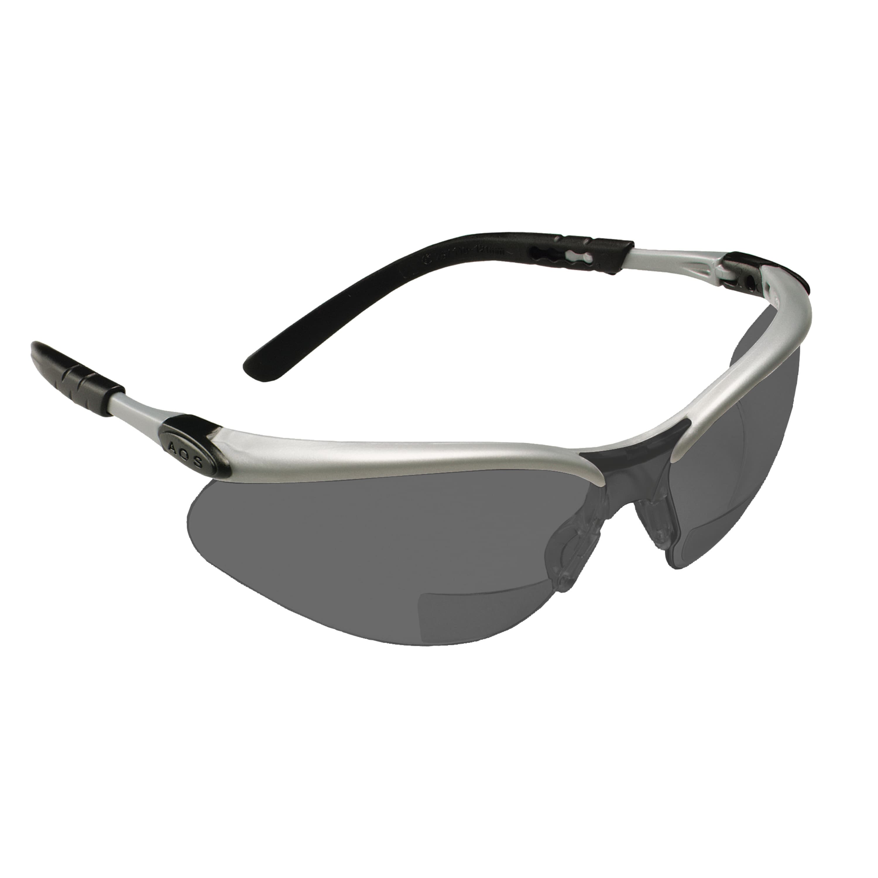 3M BX Reader Protective Eyewear 11378-00000-20, Grey Lens, Silver Frame, +2.0 Diopter_10