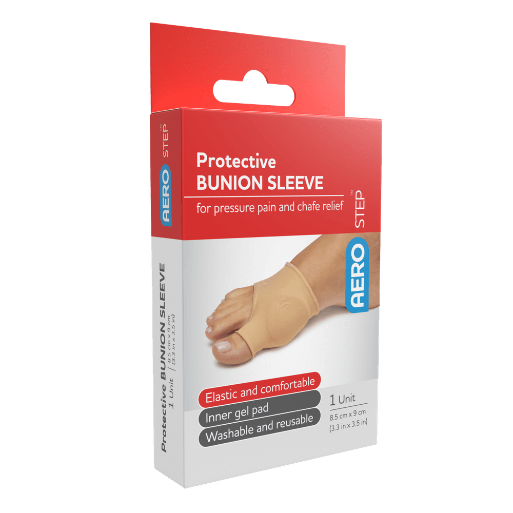 Aero Healthcare AEROSTEP Protective Bunion Sleeve 8.5 x 9cm Box/1