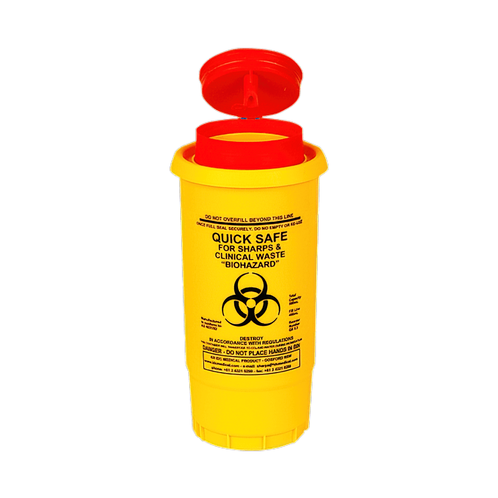 Aero Healthcare AEROHAZARD Sharps Disposal Container 500mL