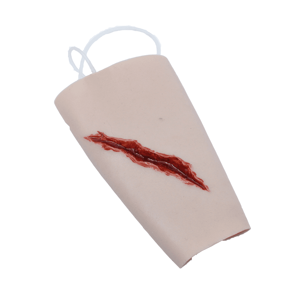 Aero Healthcare TRAUMASIM Wearable Jagged Laceration - Forearm - w/ Bleeding Capacity