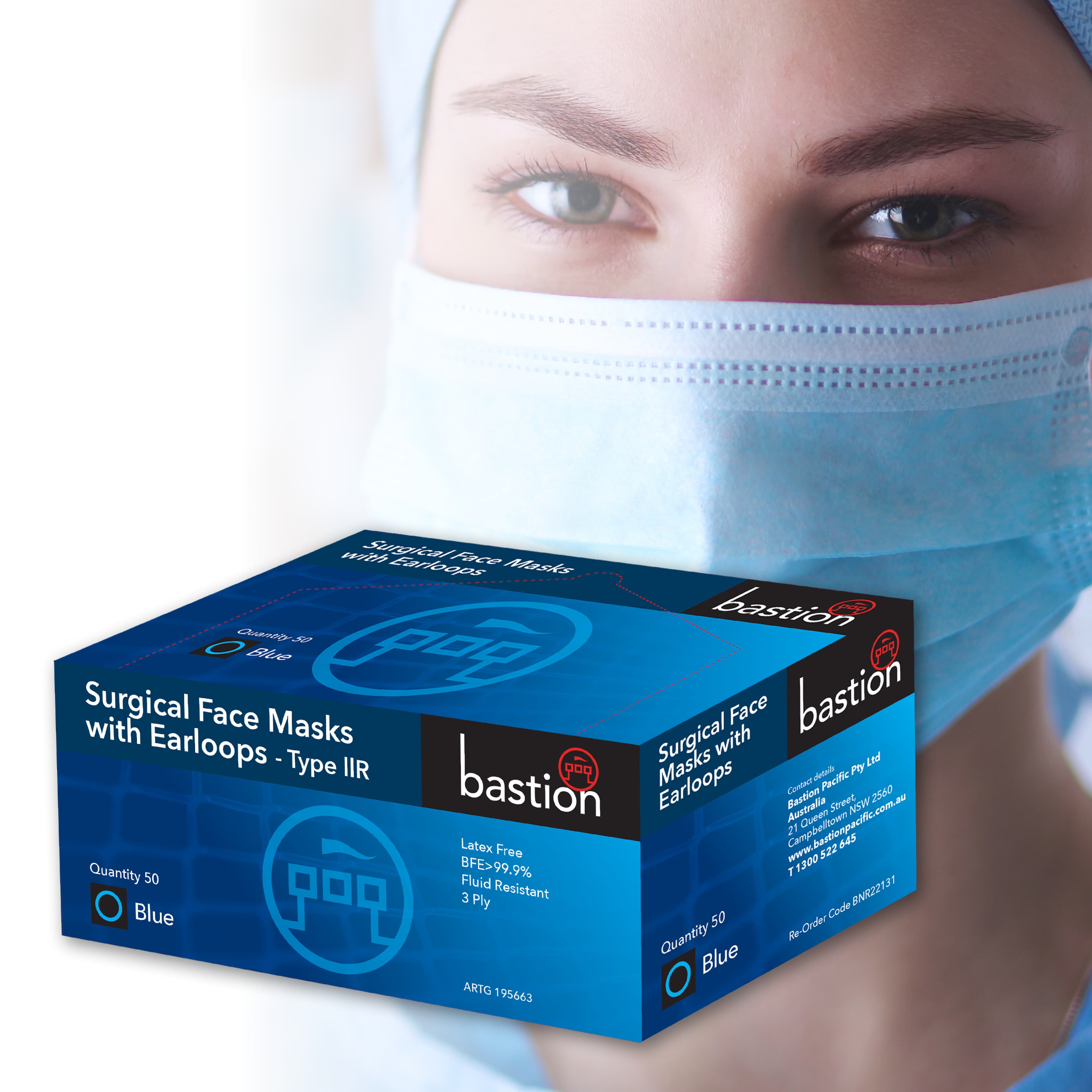 Bastion Surgical  Face  Mask