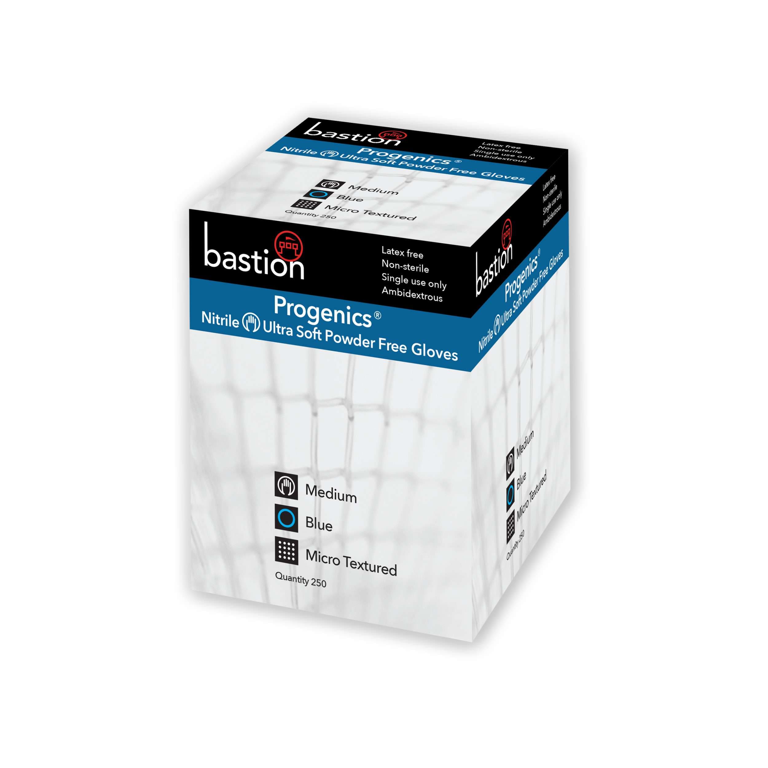 Bastion Progenics Nitrile Ultra  Soft   Gloves  -  Powder Free_2