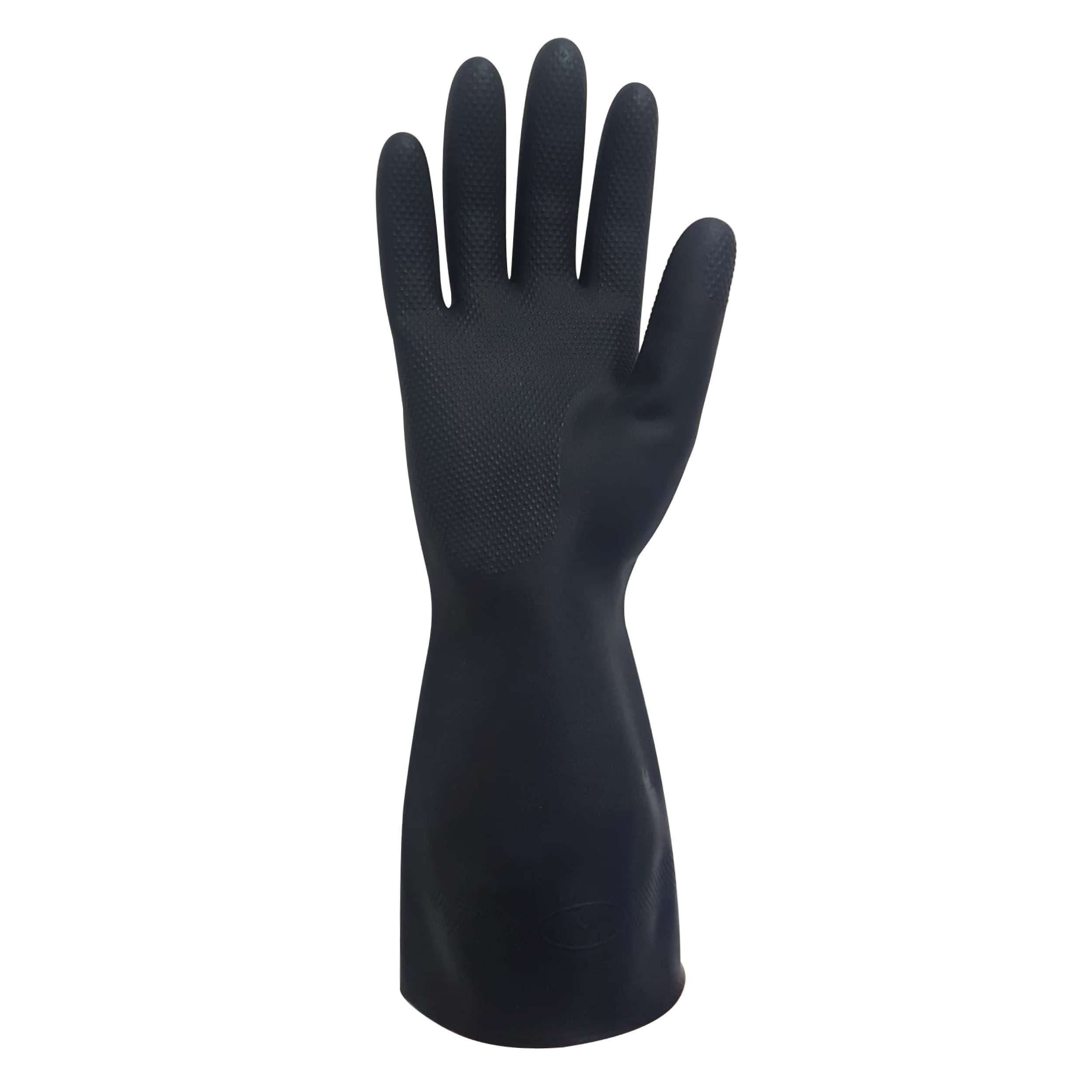 Bastion Black Neoprene 330Mm, Flocklined Gloves_0