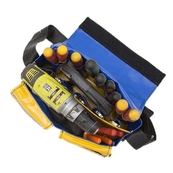 Beehive Small Tool Bag With Double Front Pockets Hard Moulded Base (WMCHMB)