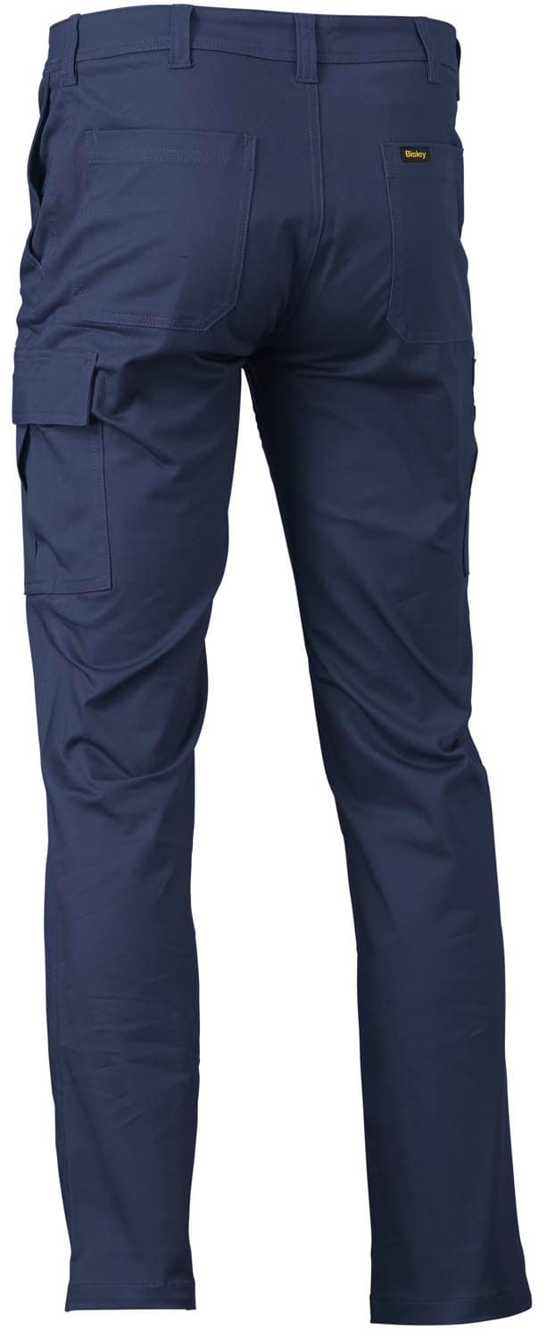 Bisley Stretch Cotton Drill Cargo Pants - Navy 107 ST