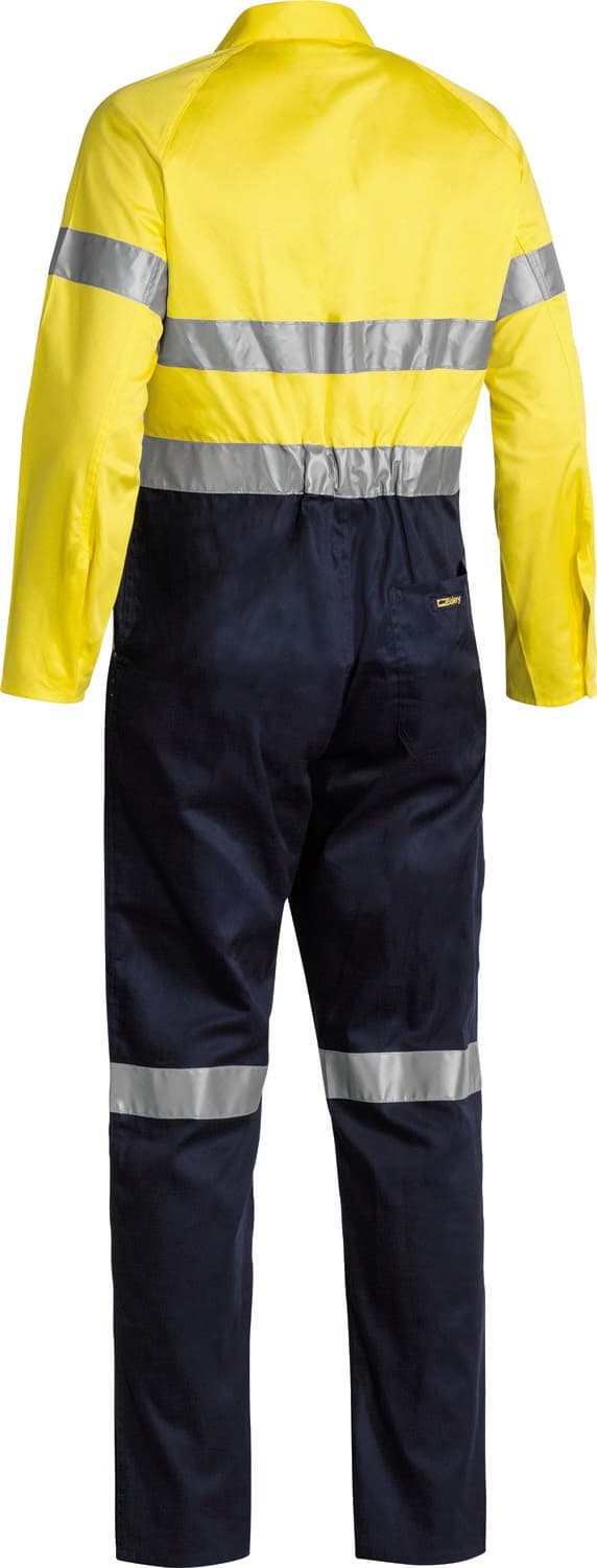 Bisley Taped Hi Vis Lightweight Coverall_1