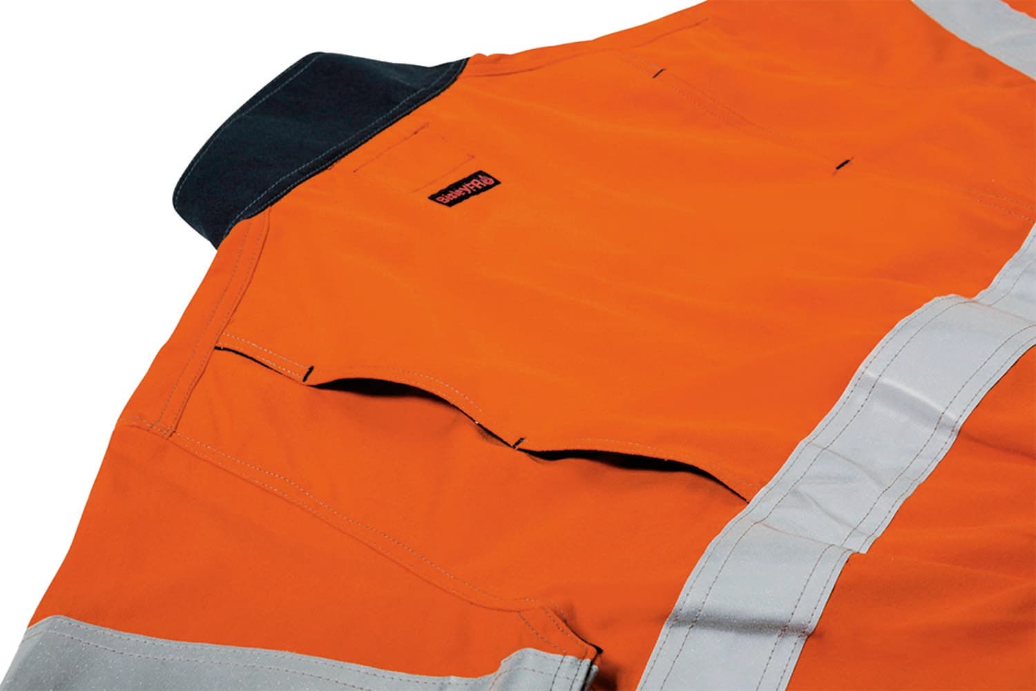 Bisley TenCate Tecasafe® Plus 700 Taped Hi Vis FR Vented Coverall_4