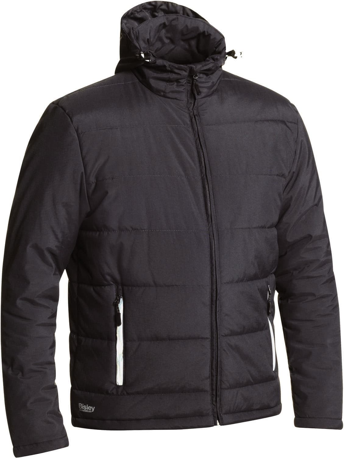 Bisley Puffer Jacket with Adjustable Hood_3