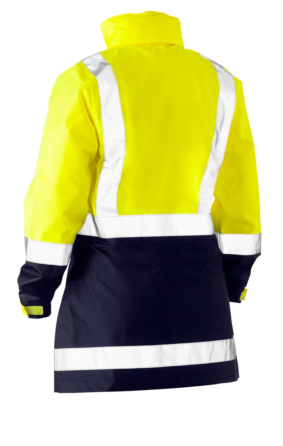 Bisley Women's H Taped Two Tone Hi Vis Rain Jacket