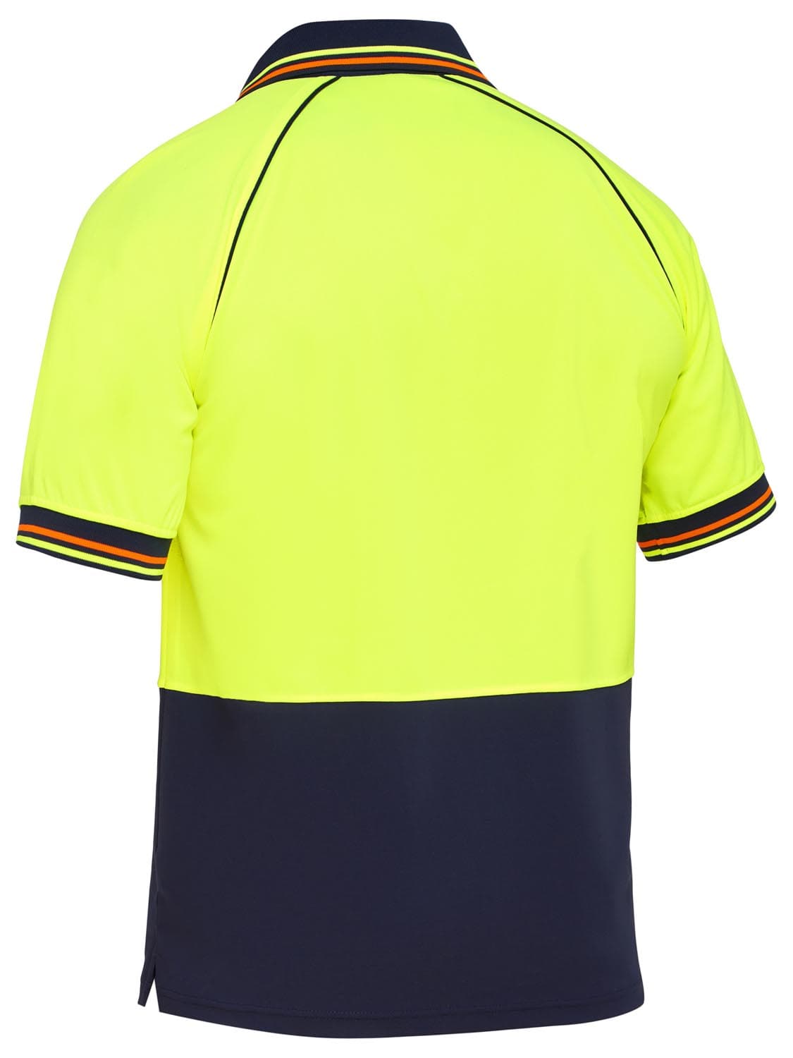 Bisley Bisley Recycle Two Tone Hi Vis Short Sleeve Polo_1