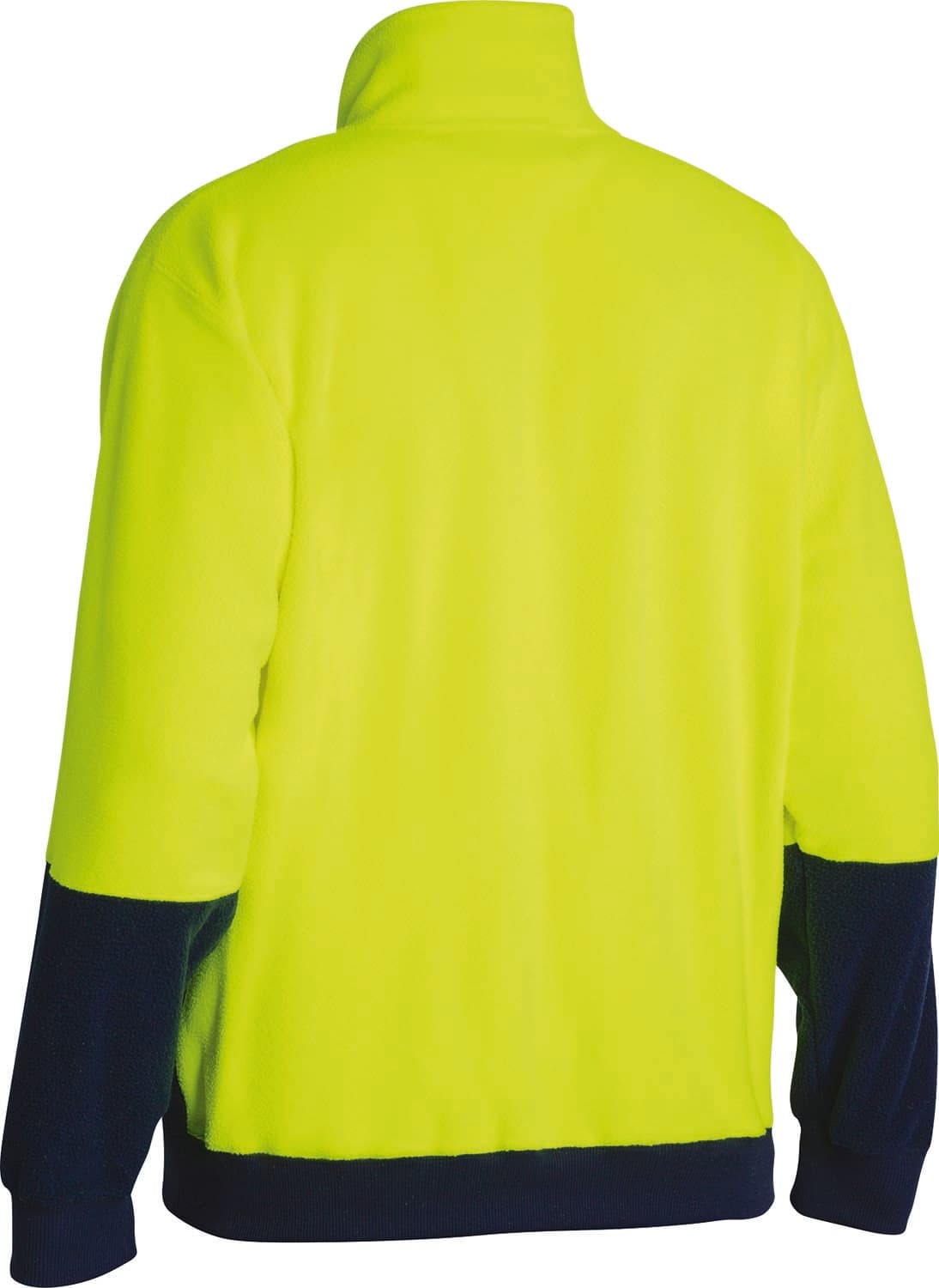 Bisley Hi Vis Polar fleece Zip Pullover _1