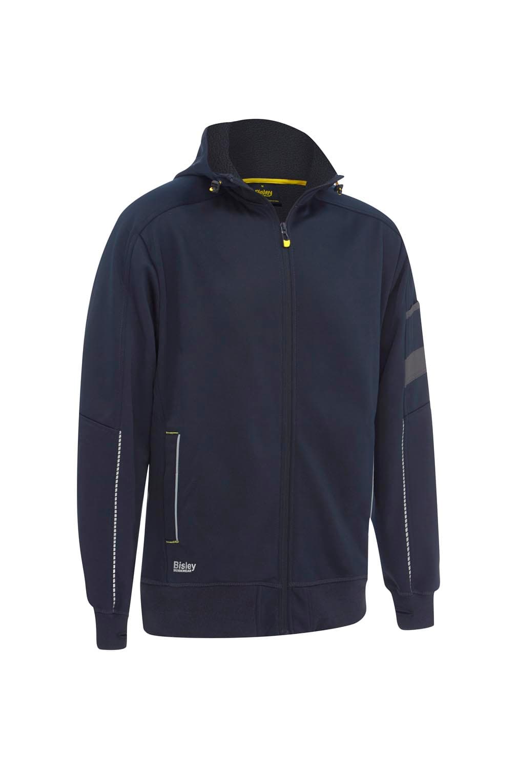 Bisley Work Fleece Zip-Front Hoodie with Sherpa Lining_10