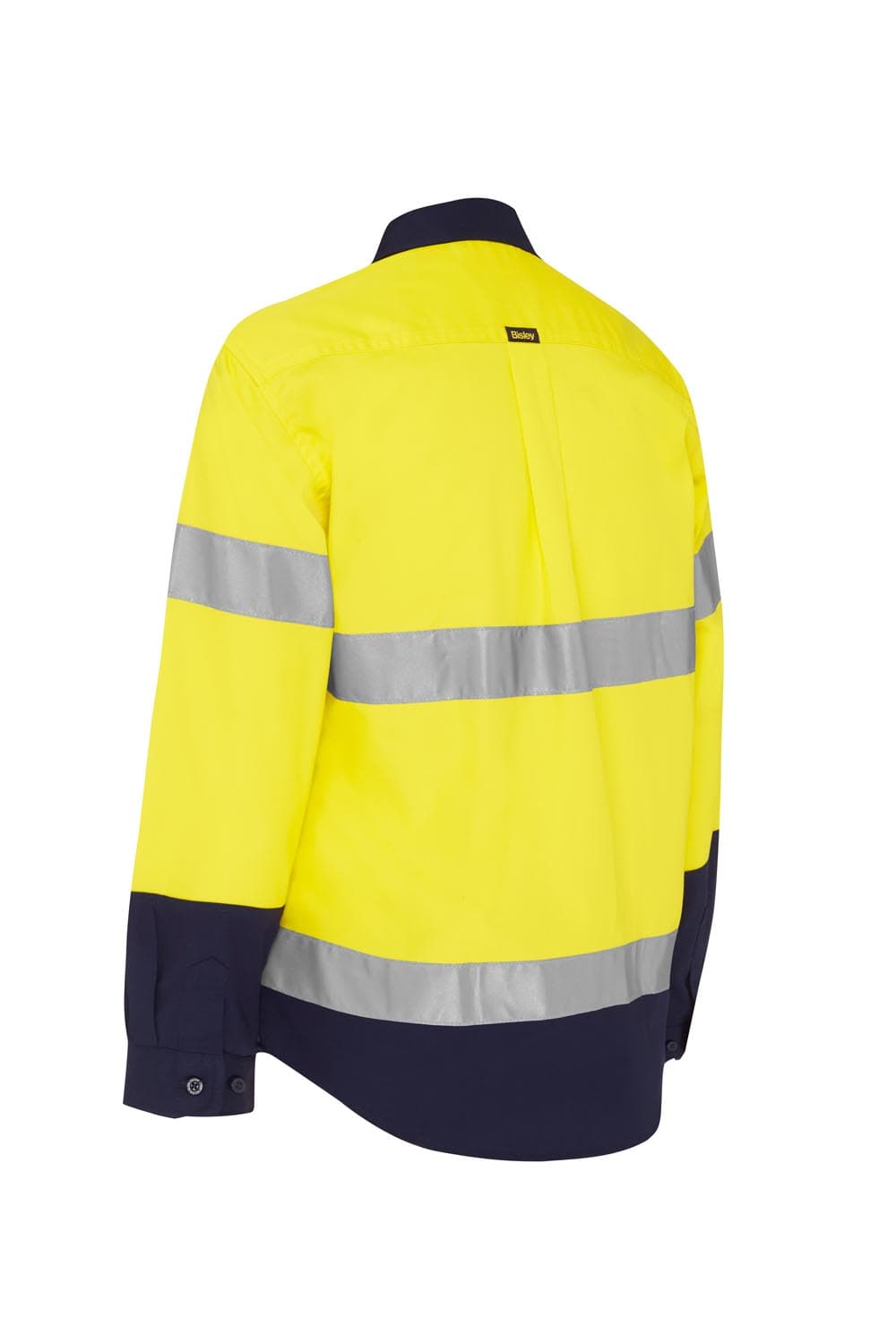 Bisley Women's Taped Hi Vis Maternity Drill Shirt_3