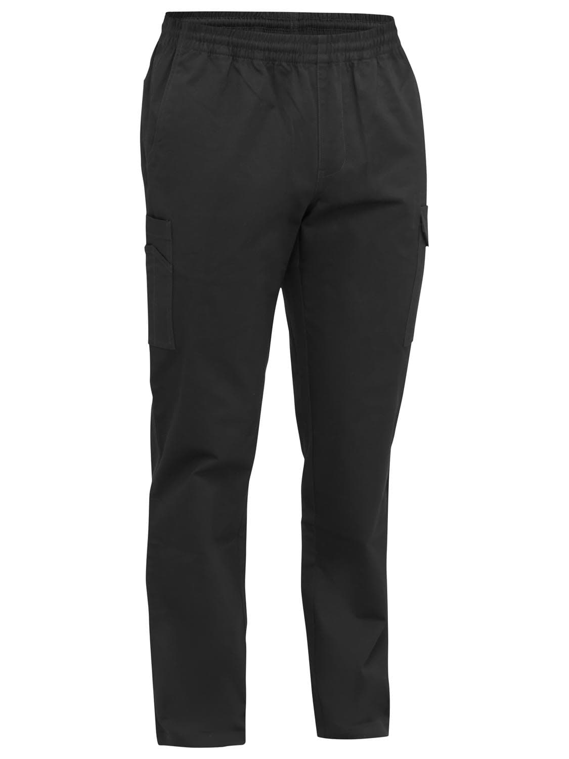 Bisley Stretch Cotton Drill Elastic Waist Cargo Work Pant_1