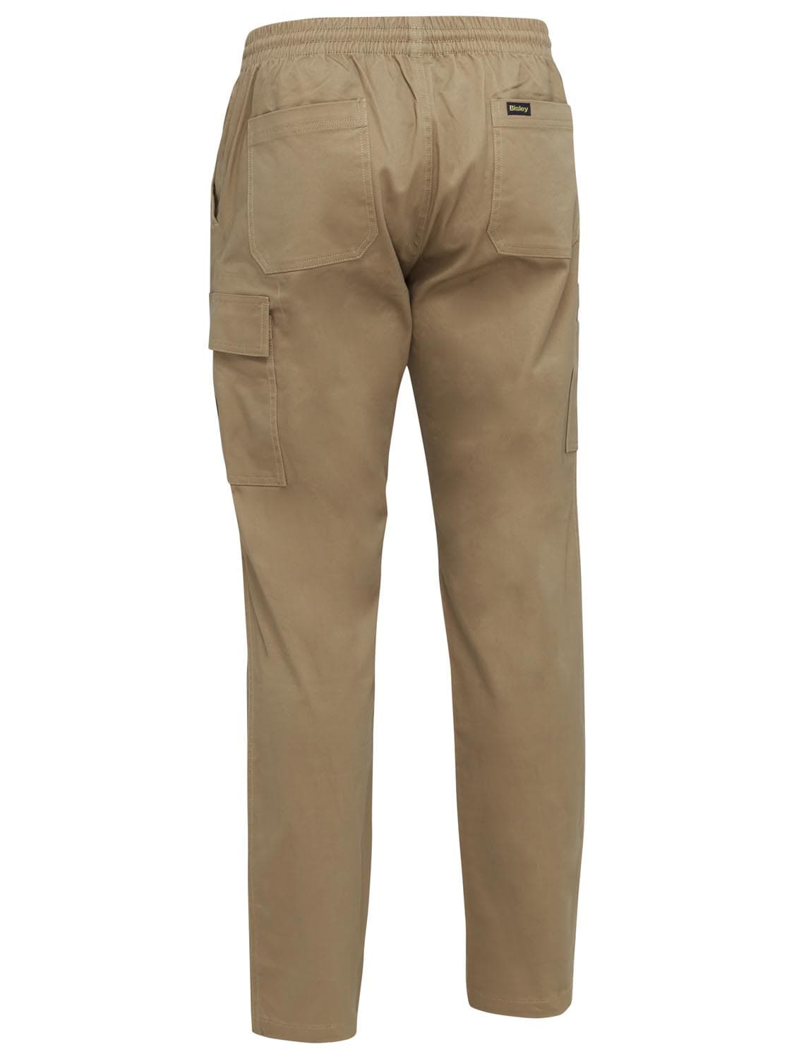 Bisley Stretch Cotton Drill Elastic Waist Cargo Work Pant_4