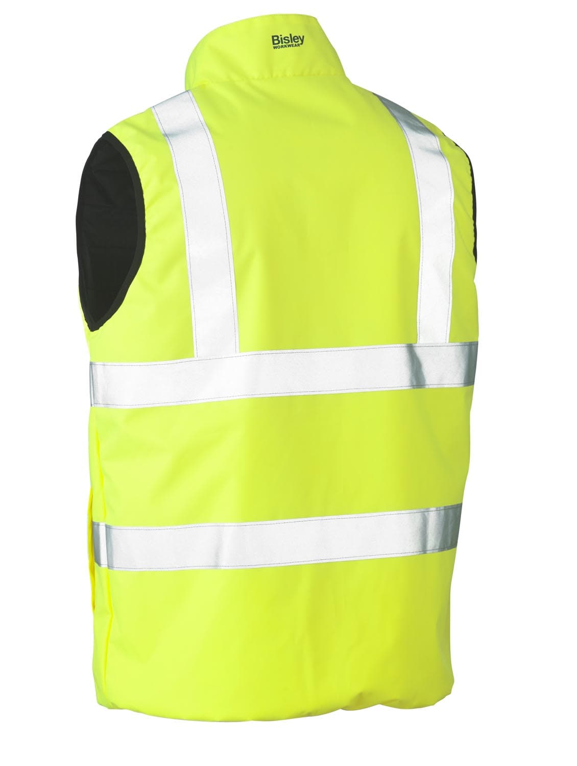 Bisley Taped Hi Vis Reversible Puffer Vest_3