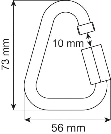 CAMP Delta Quick Link Stainless 8 Mm