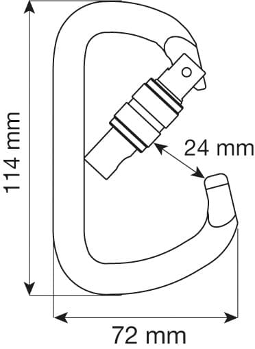 CAMP Steel D Pro Lock