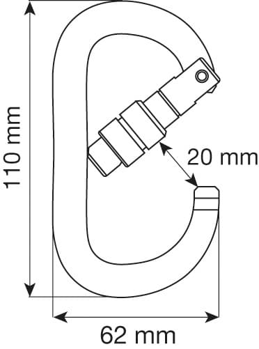 CAMP Oval XL Lock