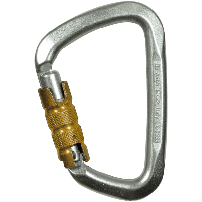 Climbing Technology Large Hardened Steel Twist Lock Karabiner Karabiner, kN 50-15-20, 25mm Gate