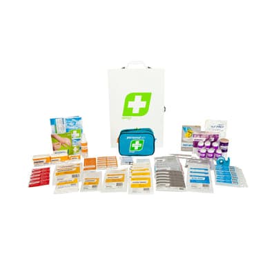 FastAid First Aid Kit, R2, Education Response Kit, Metal Wall Mount