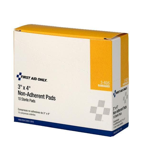 3"x4" Non-Adherent Pads, 10/box