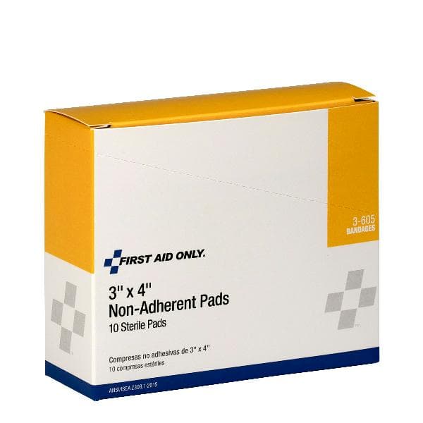 3"x4" Non-Adherent Pads, 10/box_1