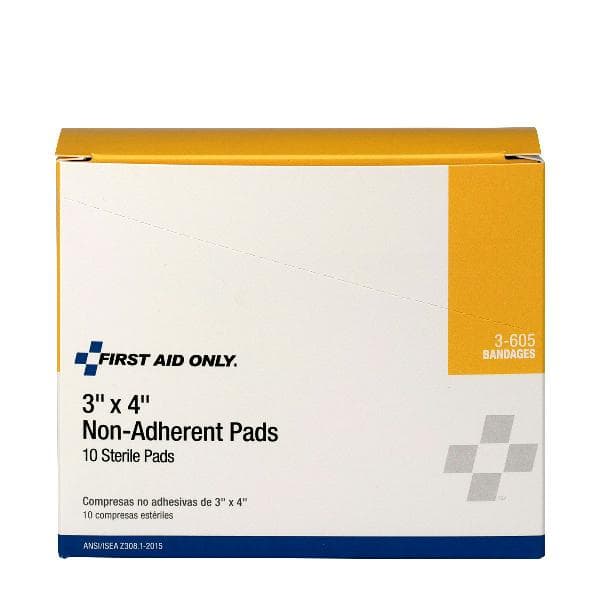 3"x4" Non-Adherent Pads, 10/box_2