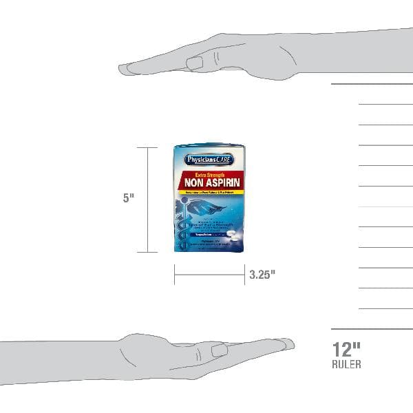 First Aid Only PhysiciansCare Extra Strength Non-Aspirin 125x2/box_1