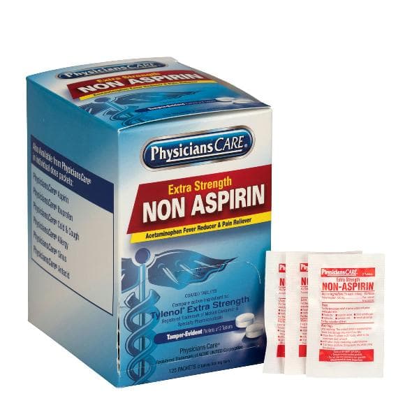 First Aid Only PhysiciansCare Extra Strength Non-Aspirin 125x2/box_4