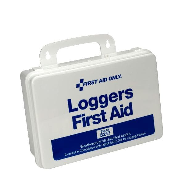 25 Person Loggers First Aid Kit, Plastic Case_1