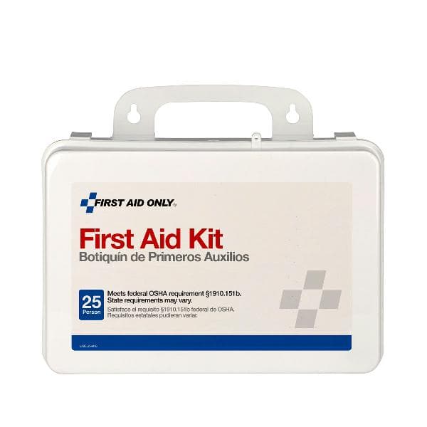 25 Person First Aid Kit, Plastic Case, Custom Logo_2