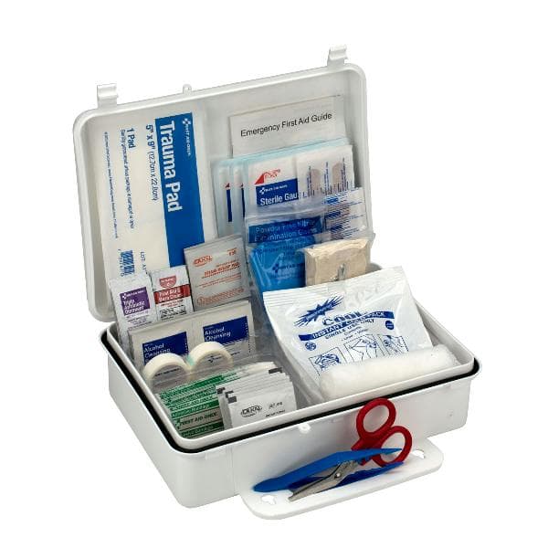 25 Person First Aid Kit, Plastic Case, Custom Logo_3