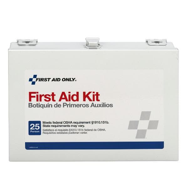 25 Person Contractor's First Aid Kit, Steel_2