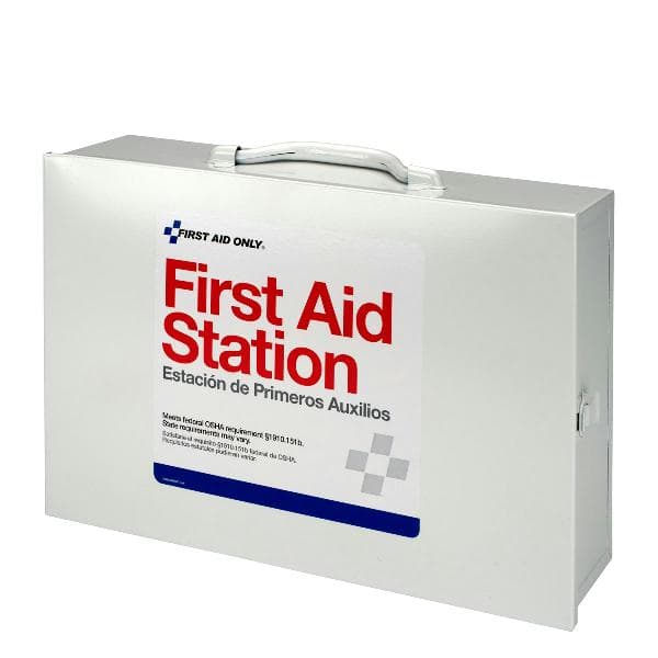 2 Shelf First Aid Metal Cabinet, Custom Logo