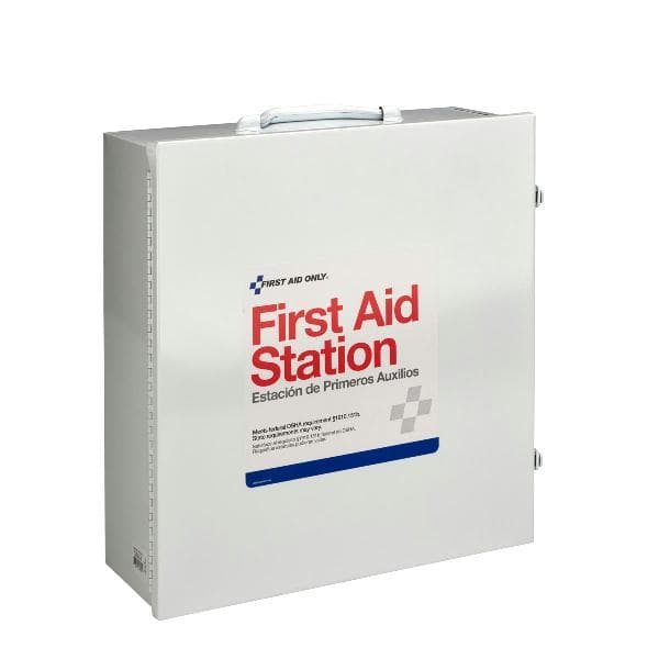 3 Shelf First Aid Metal Cabinet, Custom Logo_1