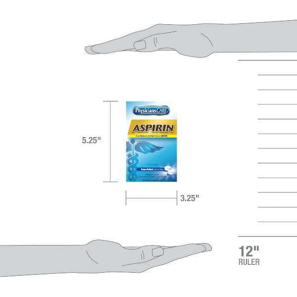 First Aid Only PhysiciansCare Aspirin, 50x2/box_1