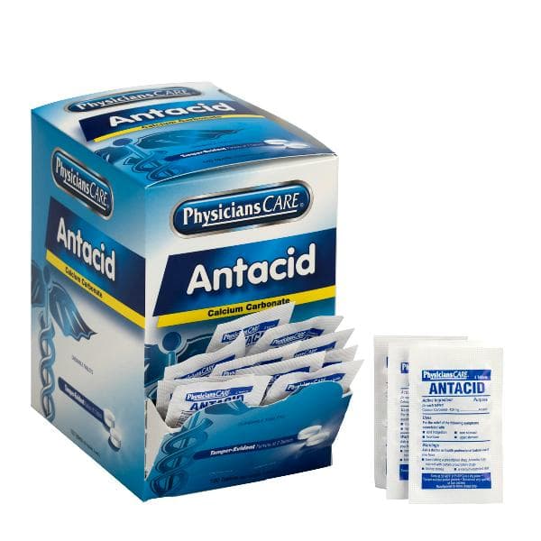 First Aid Only PhysiciansCare Antacid, 50x2/box _3