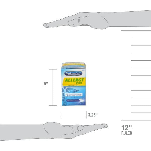 First Aid Only PhysiciansCare Allergy Plus, 50x2/box_1