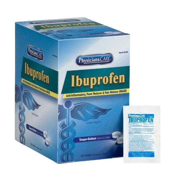 First Aid Only PhysiciansCare Ibuprofen, 125x2/box _4