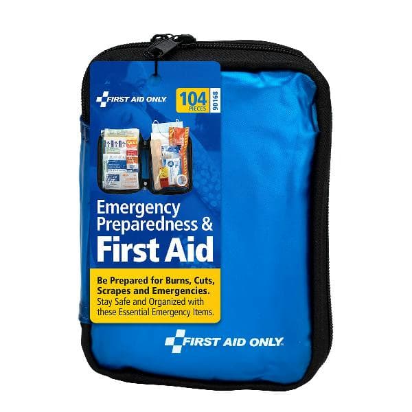 Soft Sided First Aid Kit Plus Emergency Preparedness: 105 Pieces_2