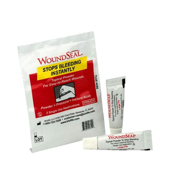 WoundSeal Blood Clot Powder, Pour Packs, 2 ea_1