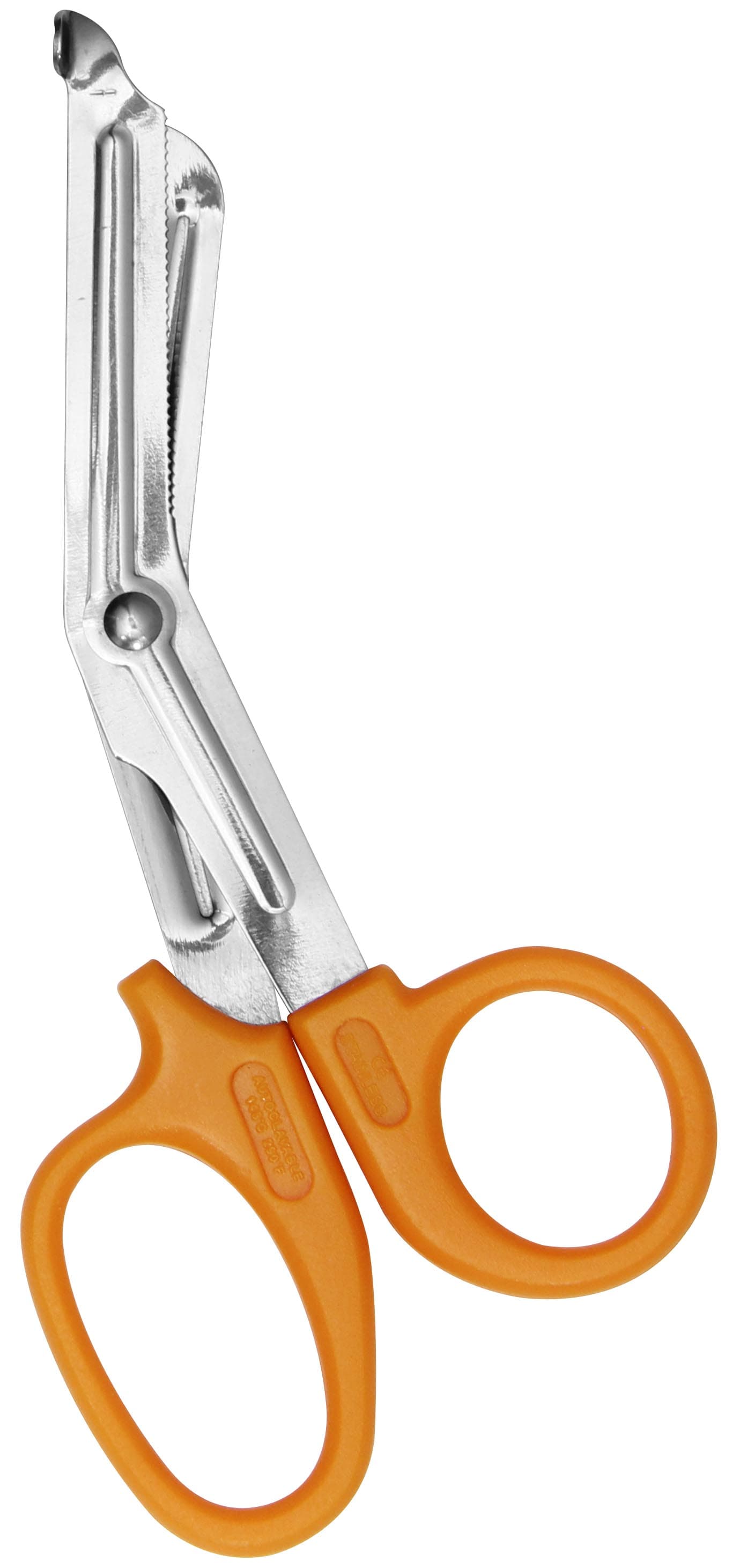 First Aid Only 5.75" Stainless Steel Bandage Shears Orange Handle