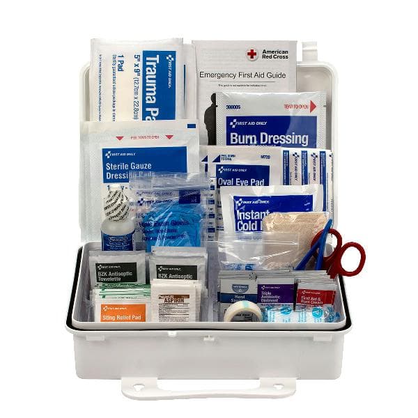 25 Person First Aid Kit, ANSI 2015 Class A+, Plastic Case_5