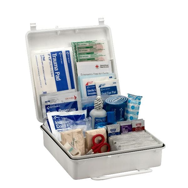 50 Person First Aid Kit, ANSI 2015 Class B, Plastic Case , Custom Logo_2