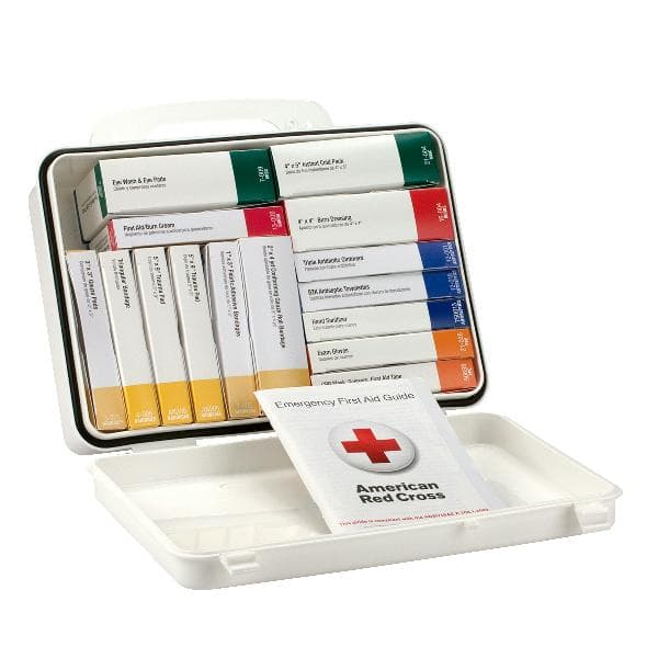 16 Unit First Aid Kit, ANSI 2015 Class A, Plastic Case, Custom Logo_4