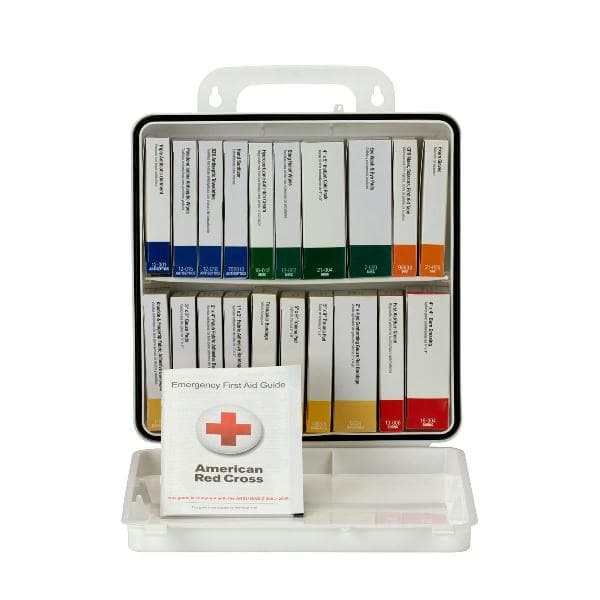 24 Unit First Aid Kit, ANSI 2015 Class A+, Plastic Case_3